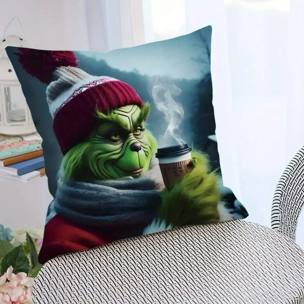 NWT - The Grinch Throw Pillow